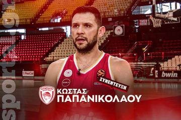 Ο Κώστας Παπανικολάου στο Sportal: «Τεράστια τιμή να είμαι αρχηγός στα 100 χρόνια του Ολυμπιακού - Είμαι πολύ χαρούμενος που ο Βεζένκοφ είναι ξανά μαζί μας»