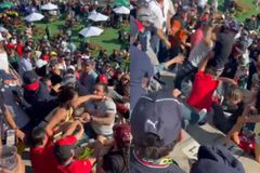 Άγριο ξύλο στις εξέδρες του γκραν πρι του Μεξικό (vid)