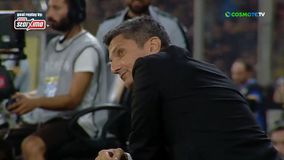 Η αντίδραση του Λουτσέσκου μετά το δεύτερο γκολ της ΑΕΚ