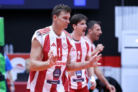 «Καθάρισε» τη Νάπρεντακ Ότζακ κι έκανε το πρώτο βήμα στο CEV Champions League ο Ολυμπιακός