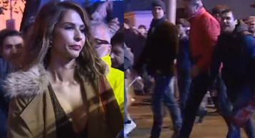 Εξαγριωμένοι οπαδοί της Σεβίλλης έκαναν «ντου» στη μέτοχο της ομάδας, Καρολίνα Αλέ – Χωρίς να τους φοβηθεί τους άκουσε και μετά αποχώρησε (vid)
