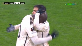 Ο Λουκάκου έβαλε μπροστά στο σκορ τη Ρόμα κόντρα στη Σερβέτ