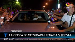 Χαμός έξω από το πάρτι του Μέσι στο Ροσάριο (vid,pic)