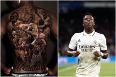 Το νέο εντυπωσιακό tattoo του Βινίσιους έχει... λάθος - Κάτι δεν πάει καλά με την απεικόνιση του Τζόρνταν! (vid)