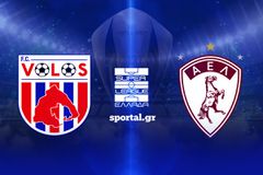 LIVE: ΒΟΛΟΣ - ΑΕΛ NOVIBET 