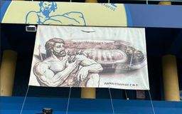 Το πανό του Παναιτωλικού για τα «αετόπουλα» που έφυγαν από τη ζωή (pic)