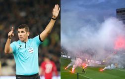 Όταν ο διαιτητής του Ολυμπιακός - Άρης βίωσε στιγμές... Ελλάδας στην πατρίδα του (vid)