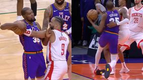 Δεν ήταν το βράδυ του: Ο Ντουράντ πιάστηκε στα χέρια με τον Μπρουκς και τραυματίστηκε λίγο αργότερα (vids)