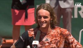 Τσιτσιπάς: «Με ευνοεί αυτός ο καιρός - Αισθάνομαι υπέροχα στο Roland Garros»