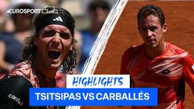 Τα highlights από τη νίκη του Τσιτσιπά κόντρα στον Μπαένα