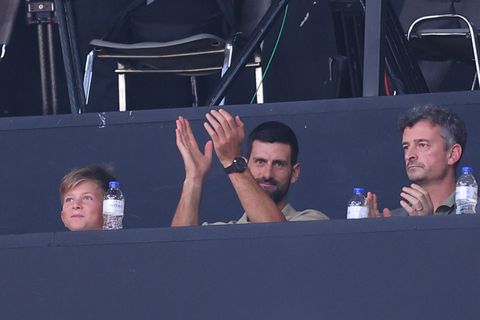 Στο ΣΕΦ για το Ολυμπιακός - Χάποελ Τελ Αβίβ ο Τζόκοβιτς: Αποθεώθηκε από τον κόσμο