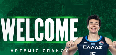 Επίσημα στα «πράσινα» η Άρτεμις Σπανού