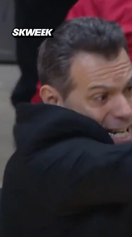 Έξαλλος ο Ιτούδης με τον Μπλέικνι στην ήττα της Χάποελ από την Ζαλγκίρις (vid)