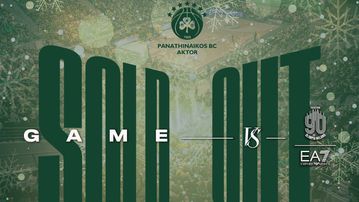 Εξαντλήθηκαν τα εισιτήρια της αναμέτρησης του Παναθηναϊκού με την Αρμάνι Μιλάνο