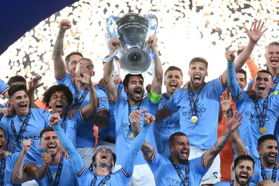 The joy of Manchester City and the tears of Inter