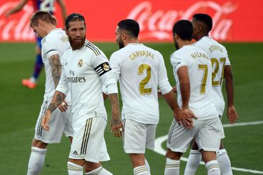 Real Madrid geeft 1 helft gas tegen Eibar en wint