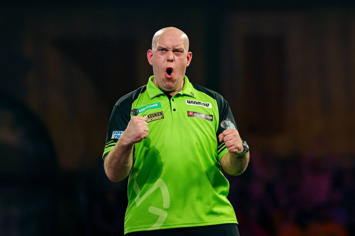 Michael van Gerwen zit vol zelfvertrouwen bij WK darts: 'Ik ben nog steeds favoriet'