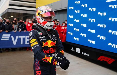 Verstappen is heel erg blij: 'Ook 2e geworden als ik vooraan was gestart'