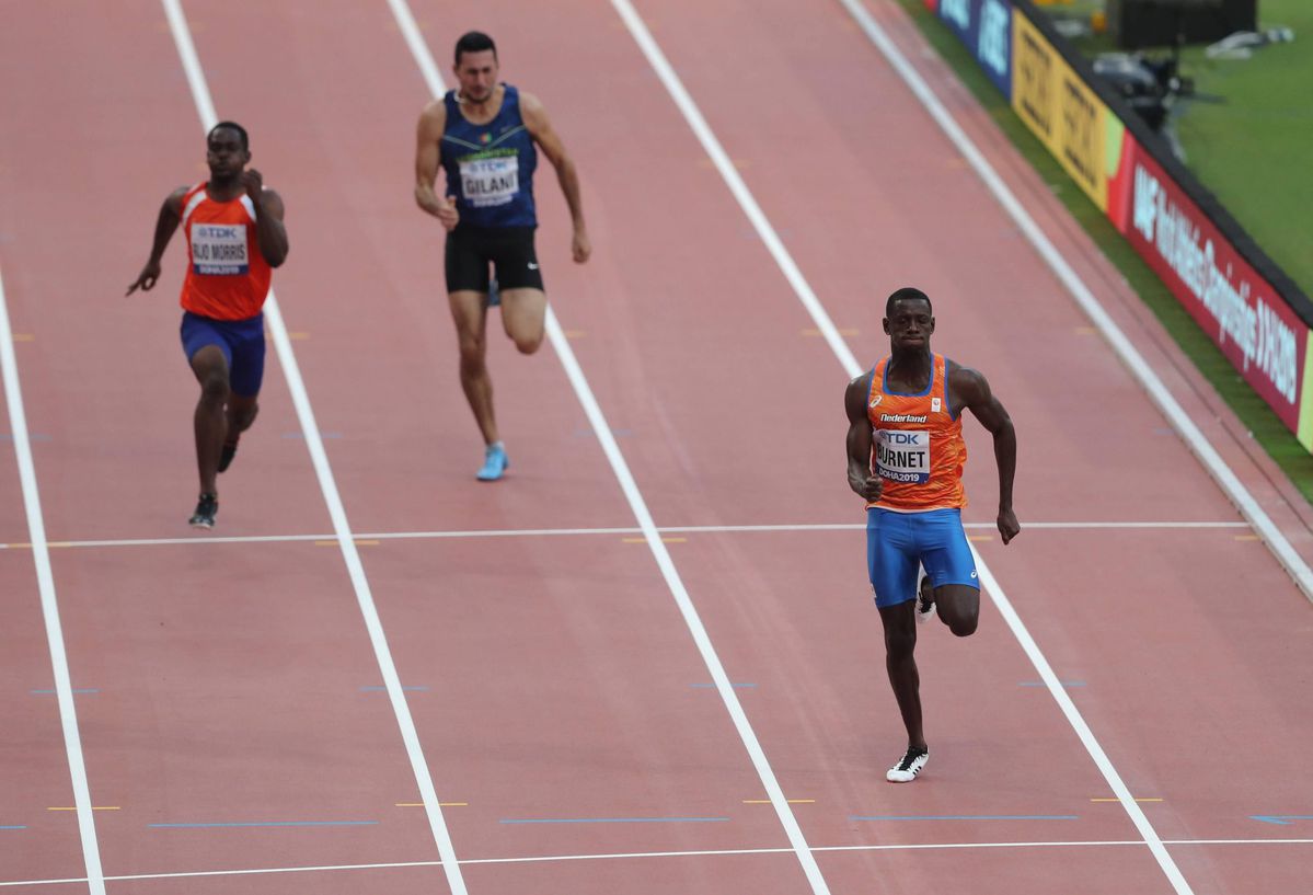 Miepmiep! Burnet snelt zich naar plekje in de 100 meter-series op WK atletiek