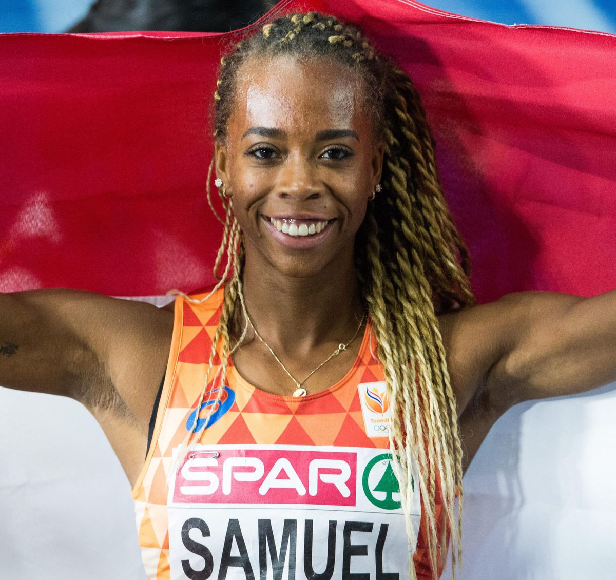 Samuel pakt goud 100 meter in Göteborg
