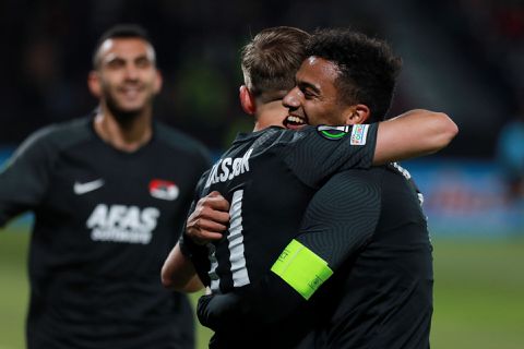 Zakelijk AZ heeft aan 1 doelpuntje genoeg bij Cluj waardoor Europese overwintering lonkt