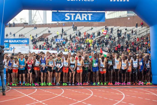 Op deze dagen worden de marathons gehouden bij de Olympische Spelen