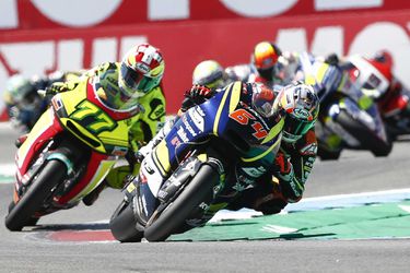 Moto2: matige race voor Bendsneyder, Binder wint