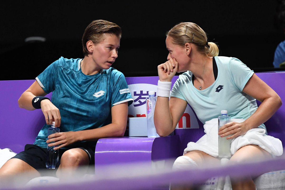 Balen! Demi Schuurs vlak voor dubbelfinale uitgeschakeld in WTA Finals