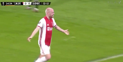 🎥 | Dramatisch Ajax komt uit het niets op voorsprong tegen Lille