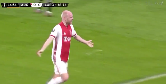 🎥 | Dramatisch Ajax komt uit het niets op voorsprong tegen Lille