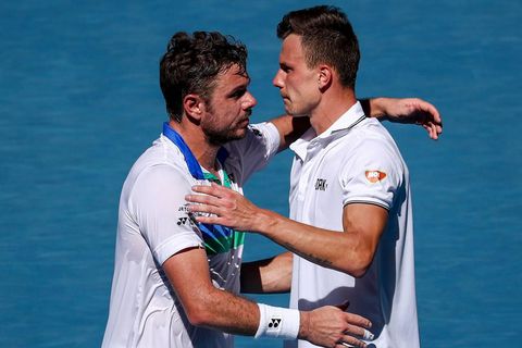 Australian Open: gozer speelt pas zijn 2de vijfsetter ooit, maar verslaat wel Stan Wawrinka