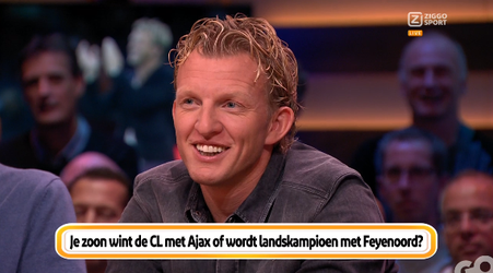 Dirk Kuijt: 'Mijn zoontje gaat nooit voor Ajax voetballen' (video)