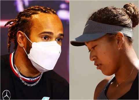 Lewis Hamilton steunt Osaka: 'Mensen met macht moeten goed nadenken over wat ze hiermee gaan doen'