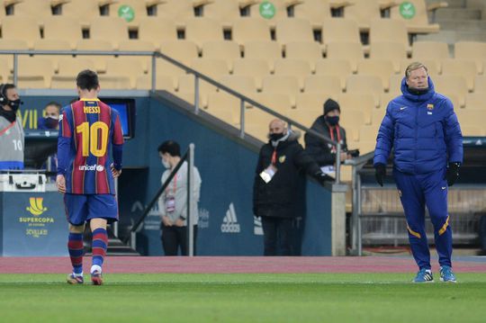 Koeman vindt 2 duels schorsing te zwaar: 'Messi heeft zich altijd voorbeeldig gedragen'