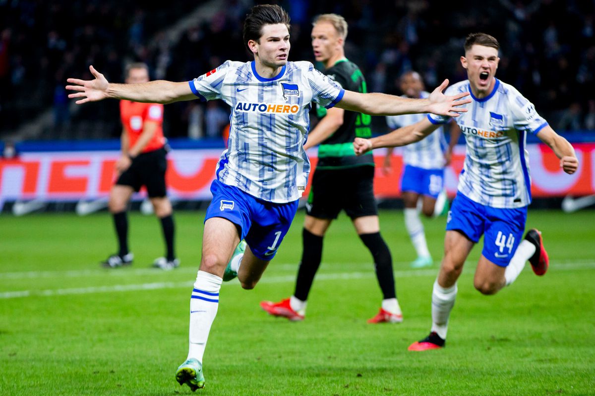 Jurgen Ekkelenkamp na debuutgoal voor Hertha: 'Emotioneel moment voor mij'