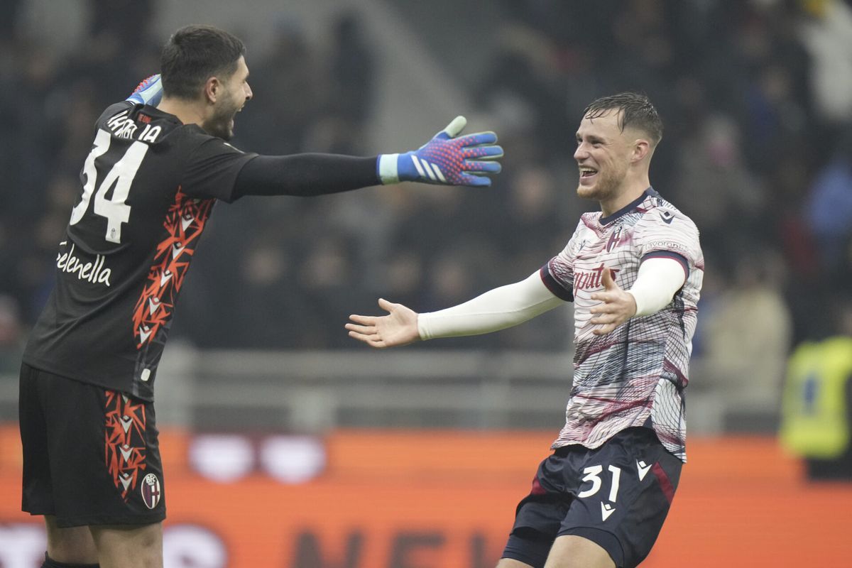 Inter wordt uit Italiaanse beker geknikkerd door Nederlands gekleurde goals van Bologna
