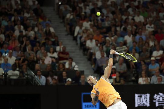 Nadal zonder set in te leveren in halve finale Australian Open