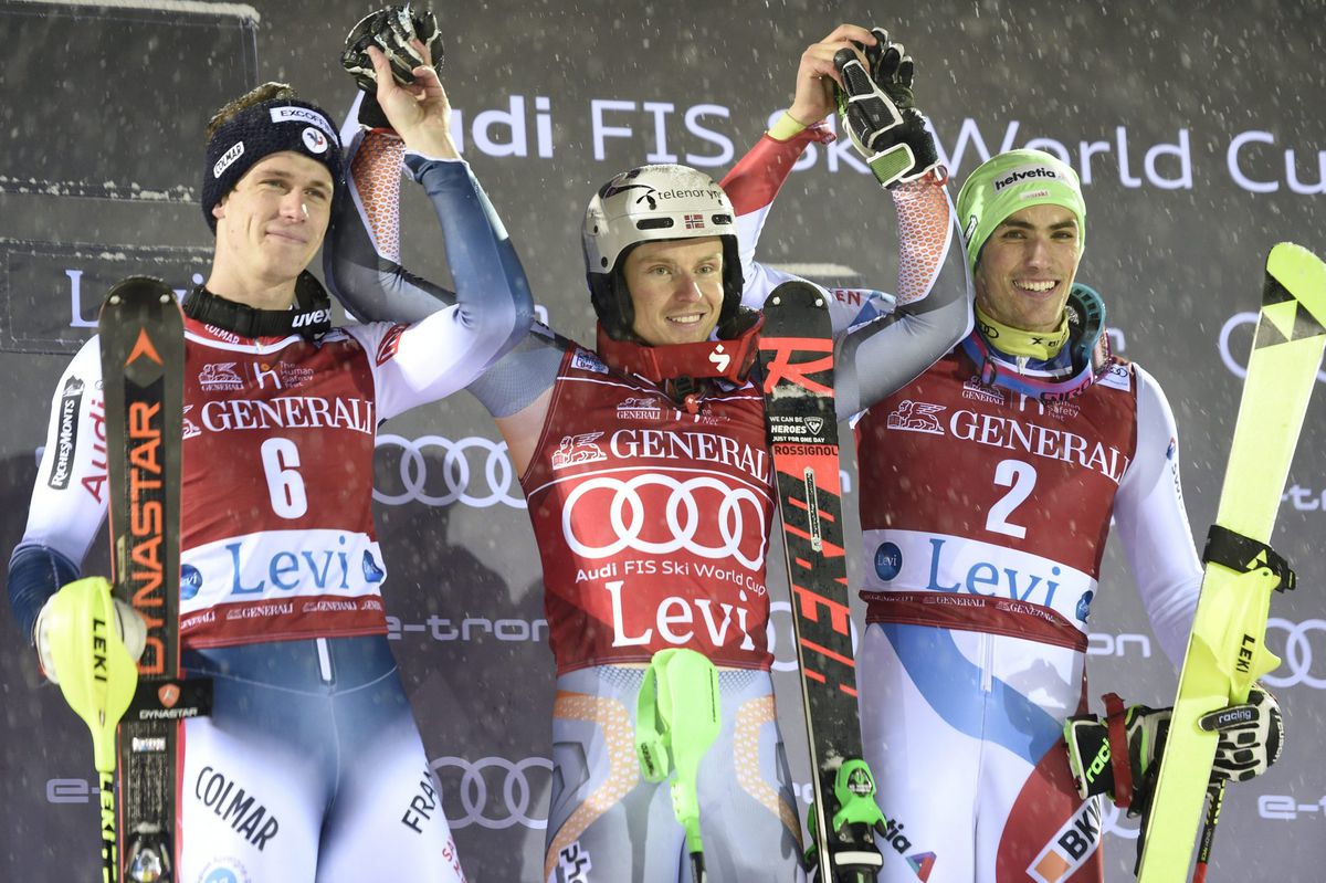 Kristoffersen begint seizoen sterk met winst bij eerste slalom om wereldbeker