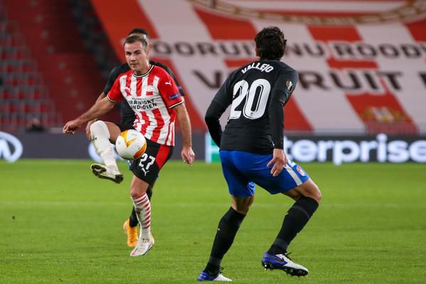 Dit was de reden dat Mario Götze in de rust van PSV-Granada al gewisseld werd