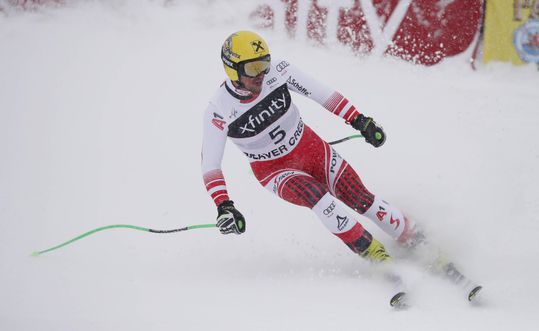 Franz skiet naar winst bij wereldbeker