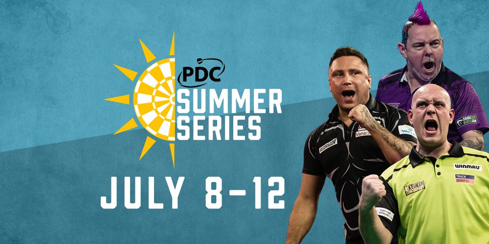 PDC kondigt eerste échte darttoernooi weer aan: Summer Series