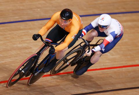 Rode kaart Matthijs Büchli! Toch niet door naar kwartfinales na 2 keer geel