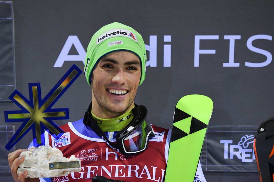 Daniel Yule net als een jaar eerder weer de snelste in Madonna di Campiglio