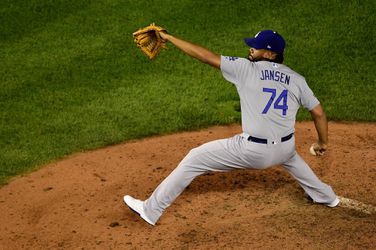 Kenley Jansen met LA Dodgers op voorsprong tegen Washington (video)