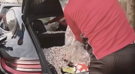 🎥 | LOL! Ploeggenoten stoppen auto van jarige Zulte Waregem-verdediger vol met confetti