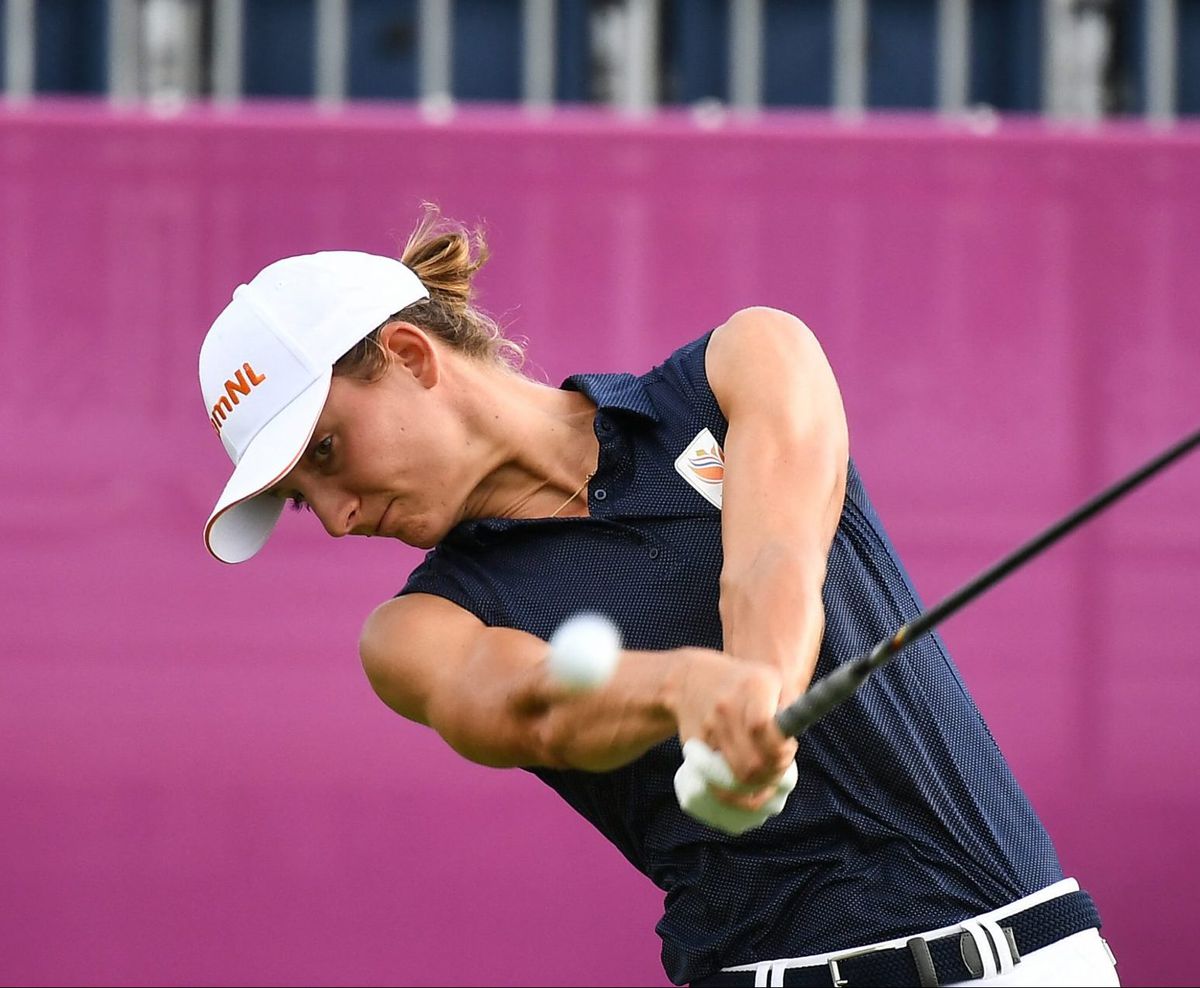 Anne van Dam moet rekening houden met dagje minder op de olympische golfbaan