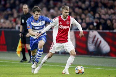 Ajax verlengt contract Sinkgraven: 'Mooi nieuws na lastige periode' (video)
