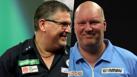 Vincent van der Voort lacht om Gary Anderson: 'Dan is het mijn held'