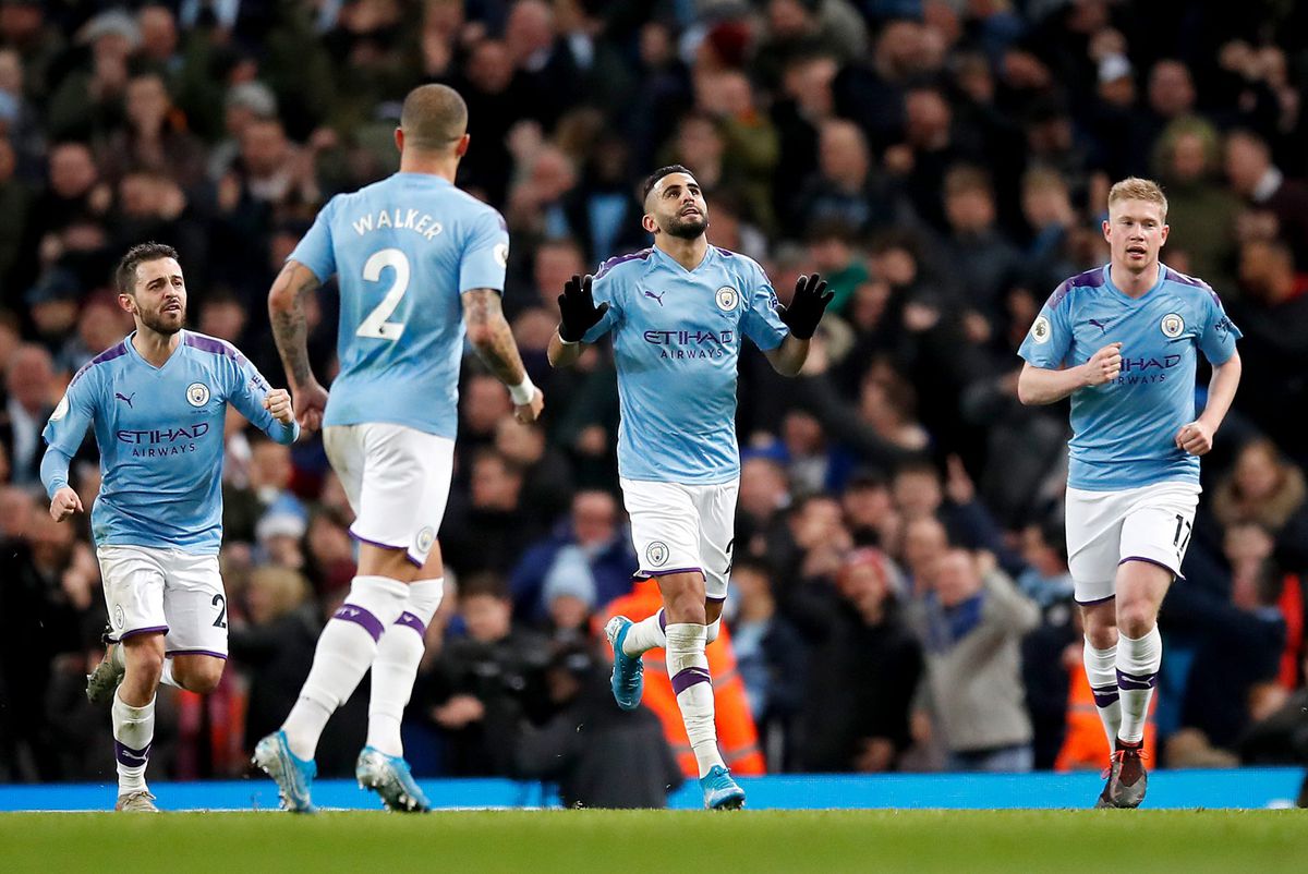 Man City wint Premier League-topper van Leicester en heeft 2e plaats voor het grijpen