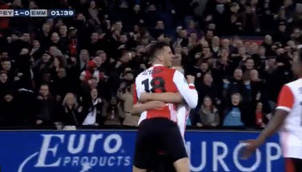 BIZAR! Özyakup scoort al na 93 seconden bij Feyenoord-debuut
